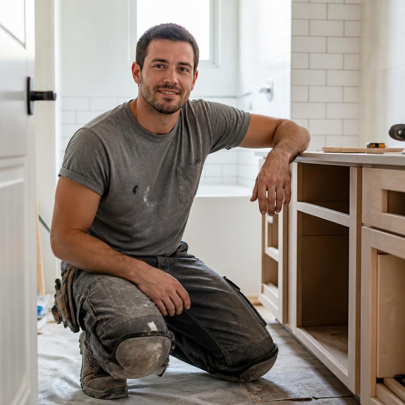 Derek, Interior Finishes at A T Remodeling